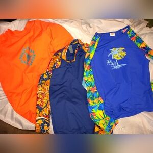 Kids Swim Set - Blue and Orange